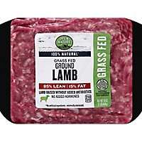 Open Nature Lamb Ground Lamb 85% Lean 15% Fat Grass Fed - 16 Oz - Image 2