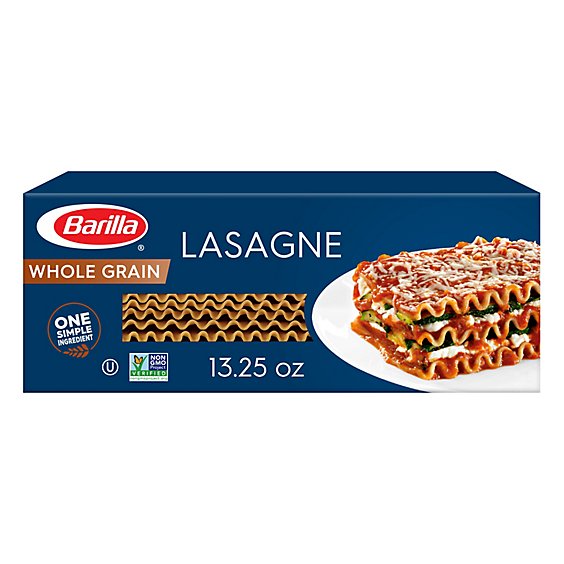 Barilla Pasta Lasagne Whole Grain Box - 13.25 Oz
