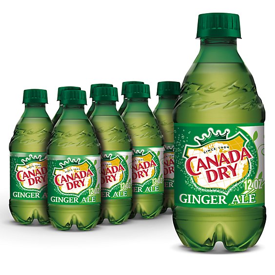 Canada Dry Ginger Ale - 8-12 Fl. Oz.