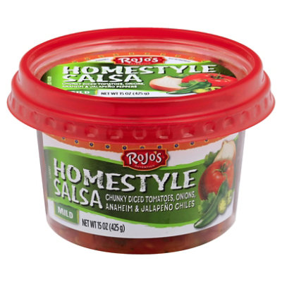 Rojos Homestyle Mild Salsa - 15 Oz