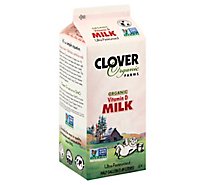 Clover Organic Whole Milk Ultra Pasteurized - Half Gallon