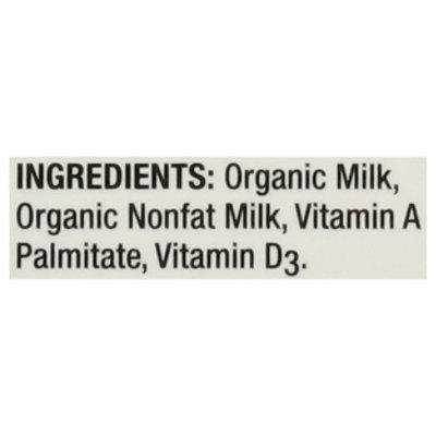 Clover Organic Milk Reduced Fat 2% Ultra Pasteurized - Half Gallon - Image 4