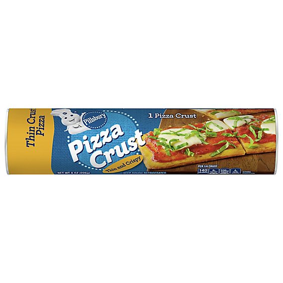Pillsbury Thin And Crispy Pizza Crust - 8 Oz