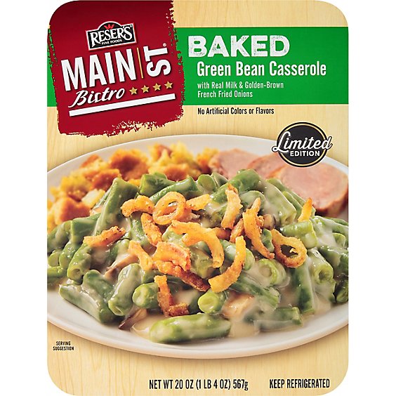 Resers Main Street Bistro Baked Green Bean Casserole - 20 Oz