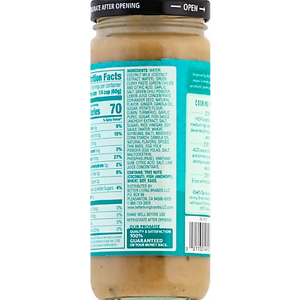 Signature SELECT Simmer Sauce Thai Coconut Curry Jar - 16 Oz - Image 3