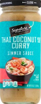 Signature SELECT Thai Coconut Curry Simmer Sauce Jar - 16 Oz - Image 2