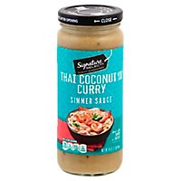 Signature SELECT Simmer Sauce Thai Coconut Curry Jar - 16 Oz - Image 1