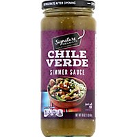 Signature SELECT Slow Cooker Sauce Chile Verde Jar - 16 Oz - Image 2