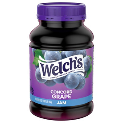 Welchs Jam Concord Grape - 30 Oz