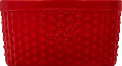 Round Red/White Souffle 6.25 Inch - Each - Image 2