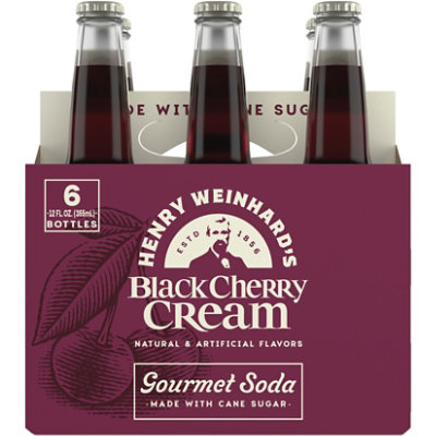 Henry Weinhards Black Cherry Cream 0% ABV Bottles - 6-12 Fl. Oz. - Image 3