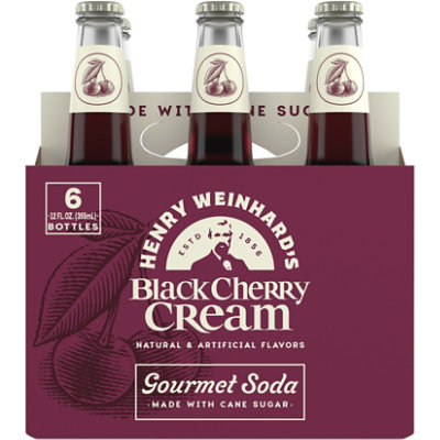 Henry Weinhards Black Cherry Cream 0% ABV Bottles - 6-12 Fl. Oz. - Image 4