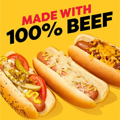 Oscar Mayer Classic Beef Franks Hot Dogs 10 Count - Image 1