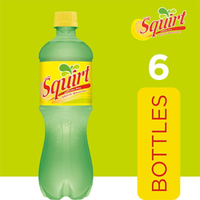 Squirt Grapefruit Soda Bottle - 6-0.5 Liter - Image 3