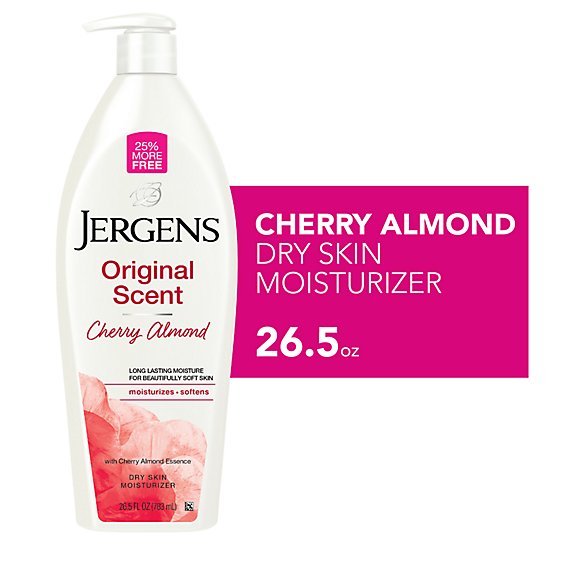 JERGENS Cherry Almond Hand And Body Lotion - 26.5 Fl. Oz.