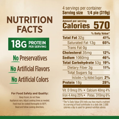 Marie Callender's Chicken Pot Pie Frozen Dinner - 45 Oz - Image 4