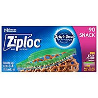 Ziploc Brand Holiday With Grip N Seal Technology Snack Bags - 90 Count - Image 2