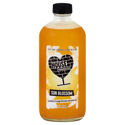 House Kombucha Sun Blossom - 16 Fl. Oz.