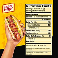 Oscar Mayer Bun Length Angus Uncured Beef Franks Hot Dogs Pack - 8 Count - Image 8