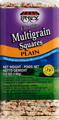 Paskesz Squares Ultra-Thin Multigrain Plain - 4.9 Oz - Image 2