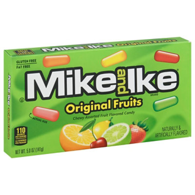 Mike And Ike Original Fruits Chewy Candy - 5 Oz - starmarket