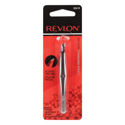 Revlon Tweezer Slant Tip Deluxe - Each