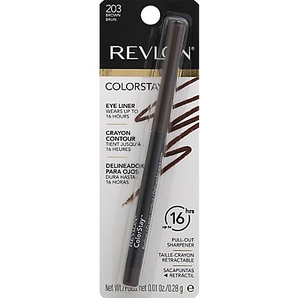 Revlon ColorStay Eye Liner Brown Brun 203 - 0.01 Oz - Image 2
