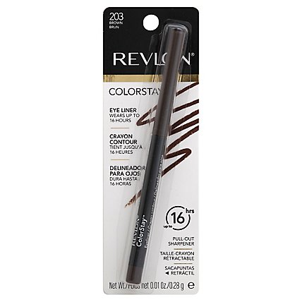 Revlon ColorStay Eye Liner Brown Brun 203 - 0.01 Oz - Image 1