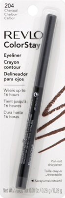 Revlon Eyeliner Colorstay Waterproof Charcoal 204 - .01 Oz - Image 2