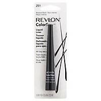 Revlon Eyeliner Liquid Colorstay Blackest Black 251 - .08 Fl. Oz. - Image 1