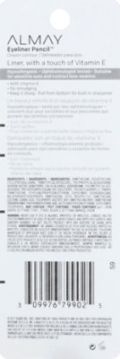 Almay Top of the Line 206 Black Brown Eyeliner Pencil - 0.1 Oz - Image 3