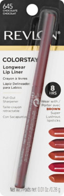 Revlon Lipliner Colorstay Chocolate 645 - .01 Oz - Image 2