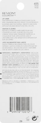 Revlon Lipliner Colorstay Rose 655 - .01 Oz - Image 5