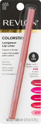 Revlon Lipliner Colorstay Rose 655 - .01 Oz - Image 2