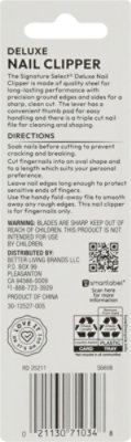 Signature Select/Care Clipper Nail Deluxe With Fold Out Nail File - Each - Image 3