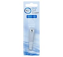 Signature Care Clipper Nail Deluxe With Fold Out Nail File - Each
