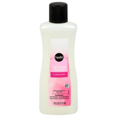 Signature Select/Care Nail Polish Remover With Vitamin E & Panthenol - 6 Fl. Oz. - Image 2