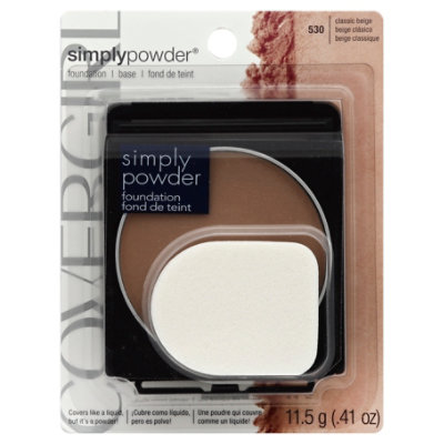 COVERGIRL Simply Powder Foundation Classic Beige 530 - 0.41 Oz - Image 1