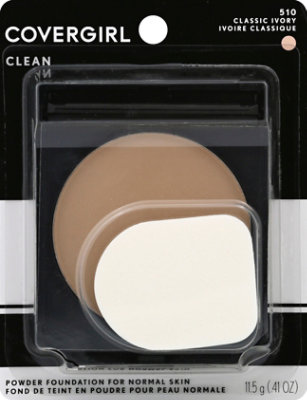 COVERGIRL Simply Powder Foundation Classic Ivory 510 - 0.41 Oz - Image 1