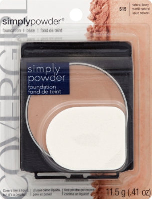 COVERGIRL Simply Powder Foundation Natural Ivory 515 - 0.41 Oz - Image 2