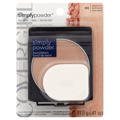 COVERGIRL Simply Powder Foundation Natural Ivory 515 - 0.41 Oz - Image 1