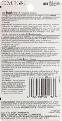 COVERGIRL Lashblast Volume Waterproof Black Brown 835 Mascara - 0.44 Fl. Oz. - Image 3