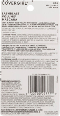 COVERGIRL Lashblast Volume Luxe Very Black 800 Mascara - 0.44 Fl. Oz. - Image 4