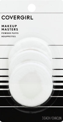 COVERGIRL Makeup Masters Powder Puffs - 3 Count - Image 1