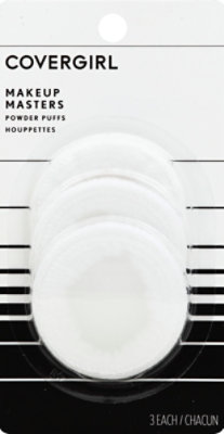 COVERGIRL Makeup Masters Powder Puffs - 3 Count