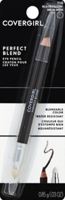 COVERGIRL Perfect Blend Eye Pencil Black Brown 110 - 0.03 Oz - Image 2