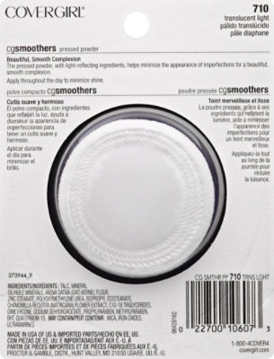 COVERGIRL CG Smoothers Pressed Powder Translucent Light 710 - 0.32 Oz - Image 3