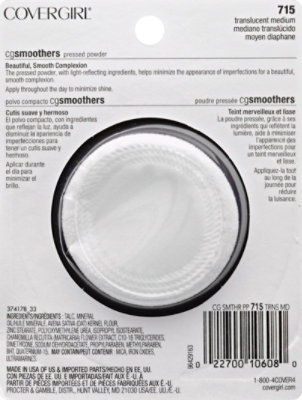 COVERGIRL CG Smoothers Pressed Powder Translucent Medium 715 - 0.32 Oz - Image 3