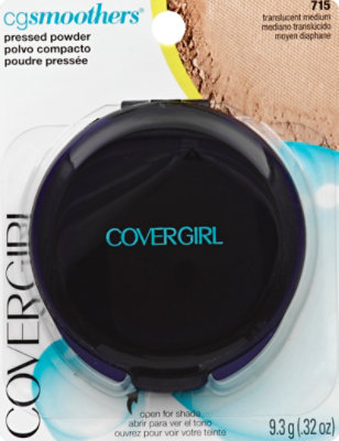 COVERGIRL CG Smoothers Pressed Powder Translucent Medium 715 - 0.32 Oz - Image 2