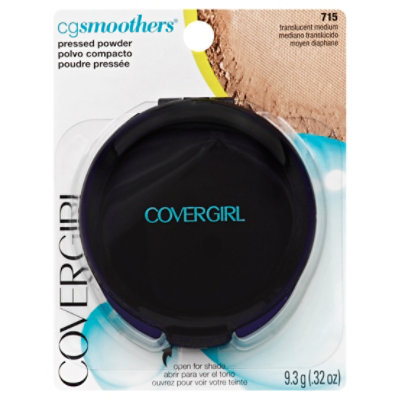 COVERGIRL CG Smoothers Pressed Powder Translucent Medium 715 - 0.32 Oz - Image 1